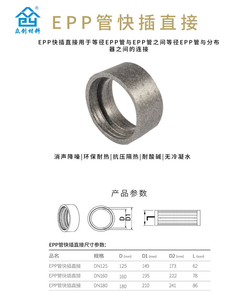 epp管快插直接